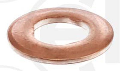 Těsnění pod vstřikovače diesel common rail, měděné, různé rozměry, Velikost: 7.1x15x1.56 mm