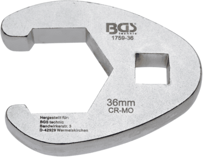 Klíče ploché otevřené 1/2", různé rozměry - BGS technic, Velikost: 24 mm