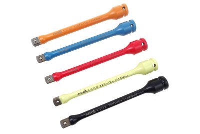 Momentové nástavce rázové 100-150 Nm, 1/2", sada 5 kusů - ASTA A-5TLB