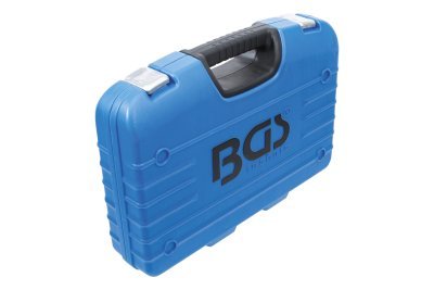 Nástrčné hlavice - klíče 1/2" a 3/4" na hřídelové KM matice KM4-KM12, sada 9 ks - BGS 8337