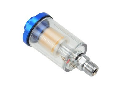 Stříkací pistole HVLP, tryska 1.4 mm, objem 600 ml, regulátor tlaku a odlučovač vody