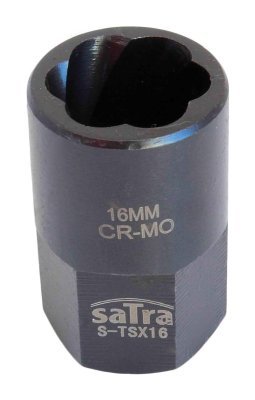 Hlavice nástrčné na poškozené šrouby 3/8" a 1/2", různé rozměry - SATRA, Velikost: 17 mm