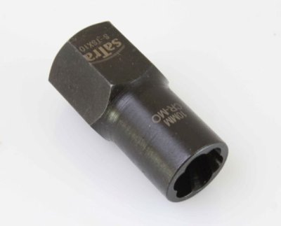 Hlavice nástrčné na poškozené šrouby 3/8" a 1/2", různé rozměry - SATRA, Velikost: 17 mm