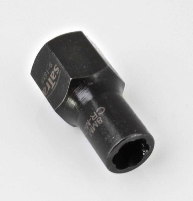 Hlavice nástrčné na poškozené šrouby 3/8" a 1/2", různé rozměry - SATRA, Velikost: 17 mm