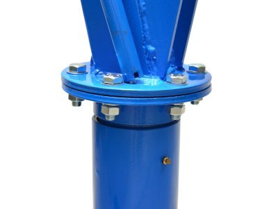Dílenský jeřáb hydraulický 1 t, otočný skládací
