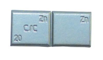 Závaží samolepící zinkové ZNC, šedý lak, různé hmotnosti, Varianta: ZNC 35 g. šedý lak. 1 ks