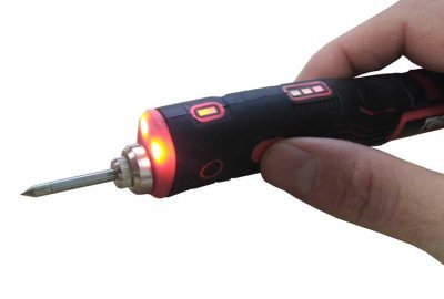 Aku páječka 8 W 1,8 Ah Li-Ion, nabíjecí USB - TUSON 130061