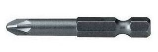 Bity křížové Pozidrive 1/4", různé rozměry, délka 50 mm - JONNESWAY, Velikost: PZ2