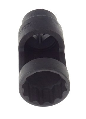 Hlavice na demontáž vstřikovačů 1/2", 12hranná, rozměr 27 mm - QUATROS QS20323-27