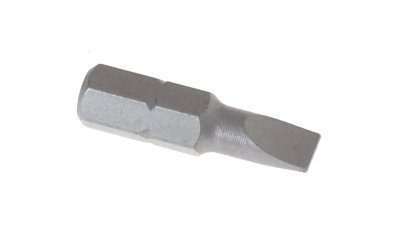 Bity ploché, různé velikosti, úchyt 1/4", délka 25 mm - JONNESWAY, Velikost: 0.8x5 mm