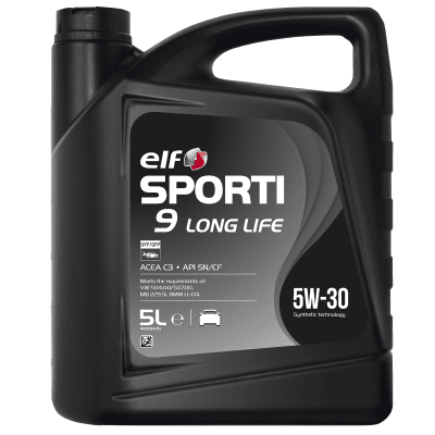 Motorový olej ELF Sporti 9 LongLife 5W-30, 5L