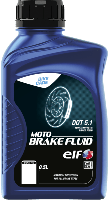 Brzdová kapalina ELF Moto Brake Fluid DOT 5.1, 500ml