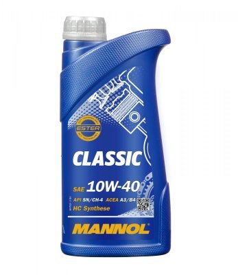 Motorový olej 7501 MANNOL Classic 10W-40, 1L