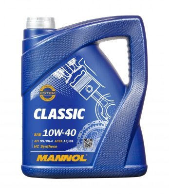 Motorový olej 7501 MANNOL Classic 10W-40, 5L