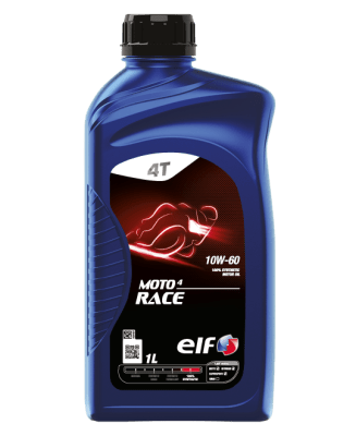 Motorový olej ELF MOTO 4 Race 10W-60, 1L