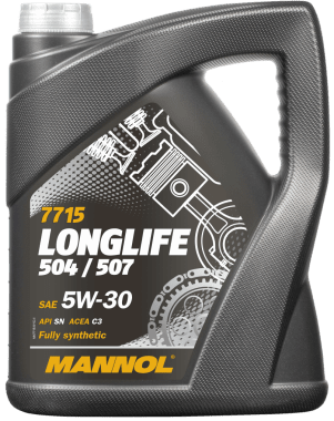 Motorový olej 7715 MANNOL OEM VAG 5W-30, 5L