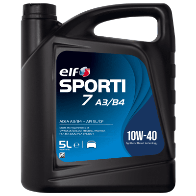 Motorový olej ELF Sporti 7 A3/B4 10W40, 5L