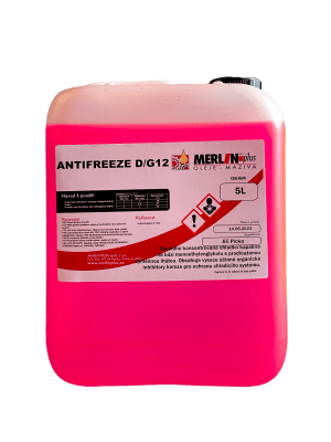 MERLIN ANTIFREEZE D/G12 (5L kanystr) 14-01-0057
