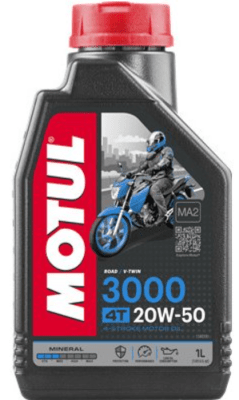 Motorový olej Motul 3000 4T 20W-50, 1L