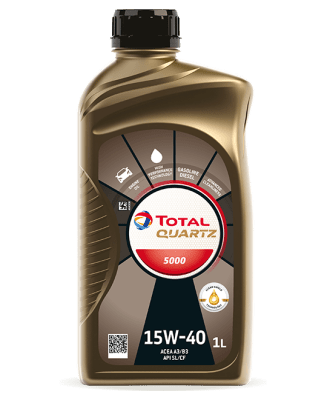 Motorový olej Total Quartz 5000 15W-40 1L
