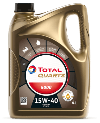 Motorový olej Total Quartz 5000 15W-40 4L