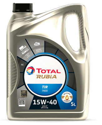 Motorový olej Total Rubia Tir 7400 15W-40 5L