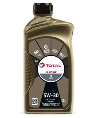 Motorový olej Total Classic 9 C2 -C3 5W-30 1L