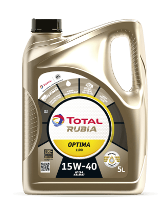 Motorový olej Total Rubia Optima 1100 15W-40 5L