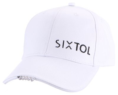 Kšiltovky s LED světlem 25 lm, nabíjeci USB, univerzální velikost - SIXTOL B-CAP, Barva: růžová