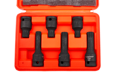 Rázové hlavice 1/2" XZN M14-M18 pro VW - QUATROS QS50385
