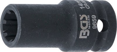 Nástrčná hlavice 1/2", 14 mm, na brzdové třmeny Audi A5, A6L, Q5, Q7 (2017-) - BGS 9659