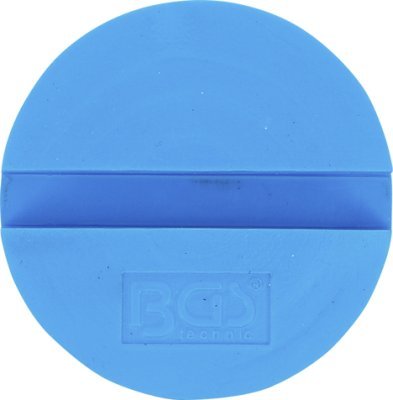 Gumová podložka zvedáku 75x35 mm, nosnost 5t, modrá barva - BGS 72112