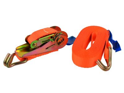 Upínací pásy s ráčnou a háky 1 tuna, 25 mm, různé délky, Délka: 5 m