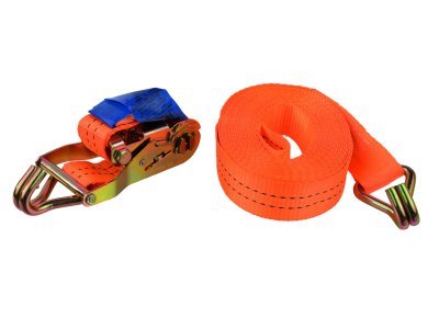 Upínací pásy s ráčnou a háky 2 tuny, 35 mm, různé délky, Délka: 4 m