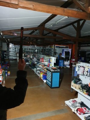 Dílenská lampa, úzká, LED COB 15W, nabíjecí micro USB, s magnetem - JONNESWAY AG010207
