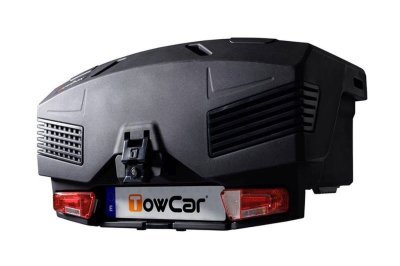 Přepravní box na tažné zařízení TowBox EVO černý