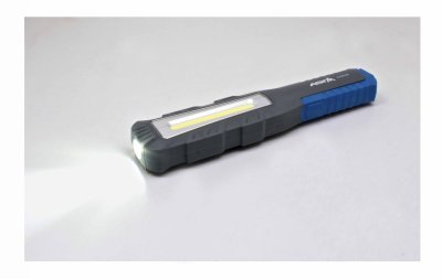 Dílenská montážní lampa, COB LED, 800 lm, nabíjecí, s magnety a háčky - ASTA