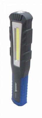 Dílenská montážní lampa, COB LED, 800 lm, nabíjecí, s magnety a háčky - ASTA