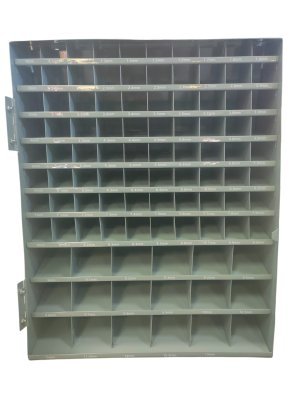 Skříňka - stojan na vrtáky 1,00-10,0x0,1+10,5-13,0x0,5, červená barva