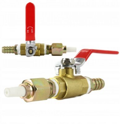 Pískovací pistole pro sifónové pískovačky, s ventilem 3/8", 4 trysky