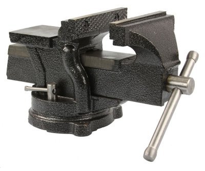 Dílenský svěrák, otočný, délka čelistí 125 mm