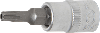 Hlavice zástrčné 1/4" Torx TS, pěticípé s otvorem (různé velikosti) - BGS, Profil: Torx,Velikost: TS40