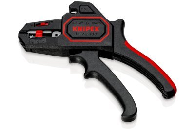 Odizolovací kleště samonastavitelné 180 mm, pro průřez 0,2-6,0 mm2 - KNIPEX 12 62 180