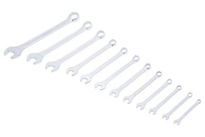 Očkoploché klíče, velikosti 6-22 mm, sada 12 ks v obalu - BGS 1197