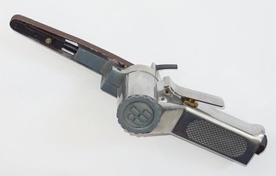 Pneumatická pásová bruska, úzký pás 10mm - JONNESWAY JAS-6543