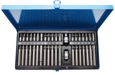 Sada bitů imbus, torx, spline 40ks - BGS 7071