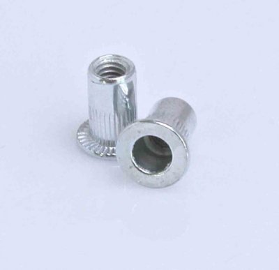 Maticové nýty - nýtovací matice s plochou hlavou, ocel, různé rozměry, balení 50 ks - ASTA, Velikost: M8x18 mm