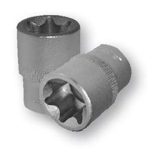 Nástrčné hlavice TORX E 3/8", různé rozměry - ASTA, Velikost: E11