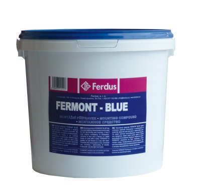 Montážní přípravek FERMONT BLUE, modrý, různé objemy - Ferdus, Objem: 3 L