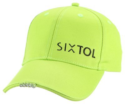 Kšiltovky s LED světlem 25 lm, nabíjeci USB, univerzální velikost - SIXTOL B-CAP, Barva: růžová